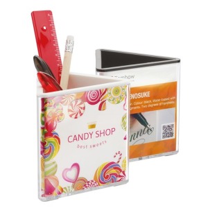 Pencil case, double-walled