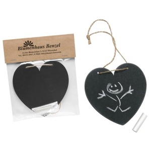 Heart chalkboard