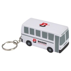 Anti-Stress Bus Keyring