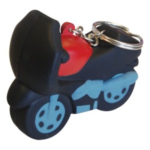 Anti-Stress Motorcycle Keyring