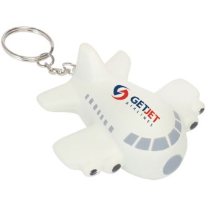 Anti-Stress Plane Keyring