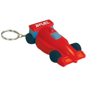 Anti-Stress Racing Car Key Chain