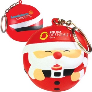 Anti-Stress Father Christmas keyring