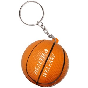Basketball Anti-Stress Keyring
