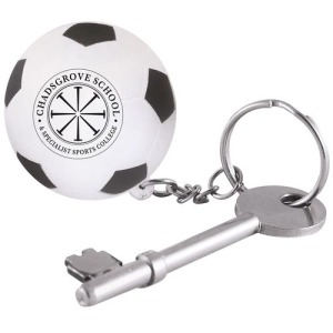 Anti-Stress Football Keyring