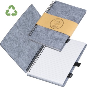 RPET felt notebook