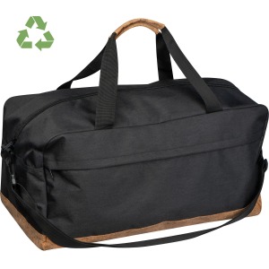 RPET sports bag with cork bottom
