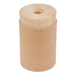 Green Good Pencil sharpener in cardboard and certified sustainable wood