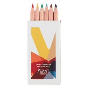 Coloured pencils