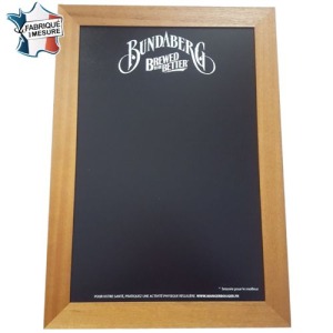 Slate with frame