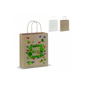 Kraft paper bag 90g/m² 22x10x31cm