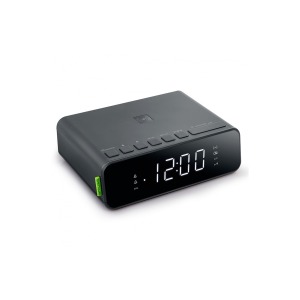 M-175 | Muse Réveil double DAB/FM Chargement sans fil du téléphone 5W