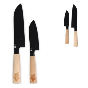 InSideOut Set de couteaux Santoku 2pc Ravn