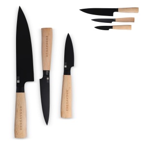 InSideOut Set de couteaux essentiels 3 pièces Ravn