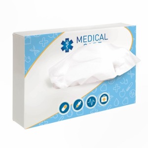 Box of 50 rectangular tissues