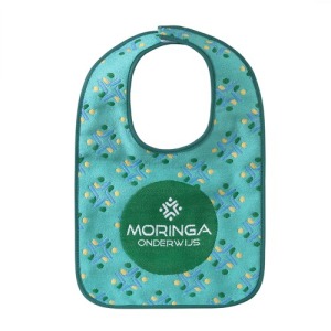 Woven baby bib