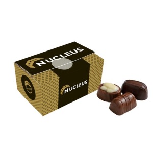 Box with Belgian chocolates