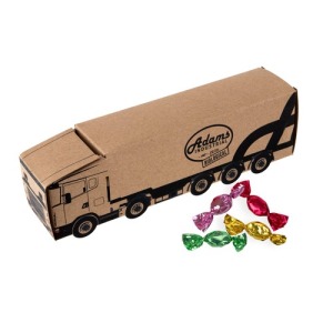 Kraft paper truck