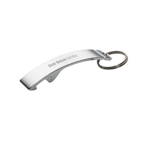 Key ring bottle opener