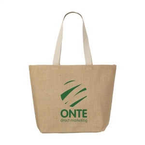 Jute shopping bag