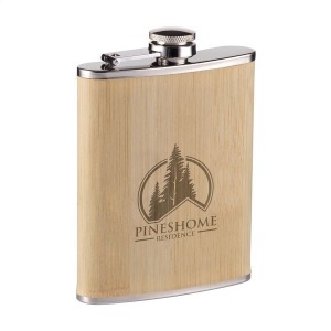 Hipflask Bamboo 200 ml water bottle