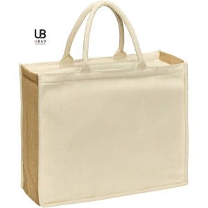 Cotton and jute cooler bag riviera