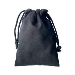 Fiji cotton pouch XS black