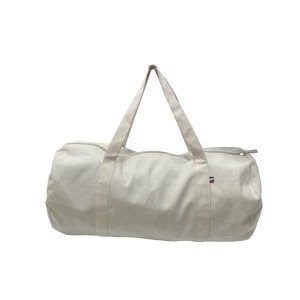 Organic French sports bag - Ecru