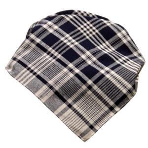 BLUE SQUARE SCARF HIERBAS IMPORT