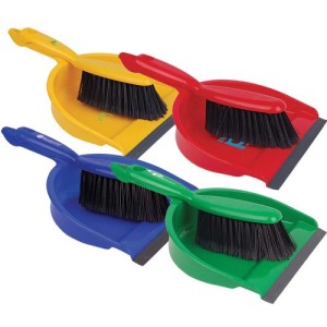 Shovel and broom