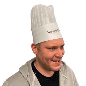 Chef's hat in non-woven