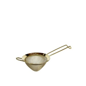 Gold fine mesh strainer