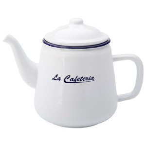 1.5 litre enamel teapot