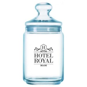 Large Club 2 Litre/70.5oz glass jar
