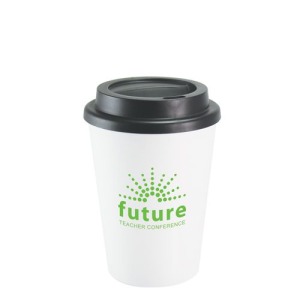 Tasse à café à emporter en plastique à double paroi 340ml/12oz **