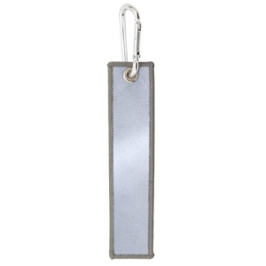 Porte-clés réfléchissant av avec mousqueton