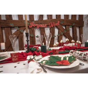 GARLAND LETTERS MERRY CHRISTMAS