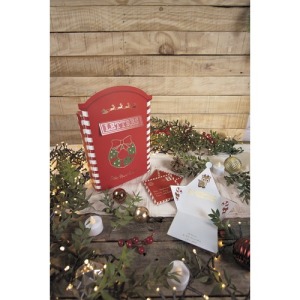 SANTA'S LETTER BOX WITH 2 SWEETY XMAS LETTERS