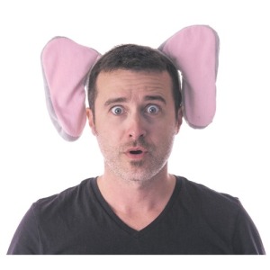 ELEPHANT HEADBAND VELVET