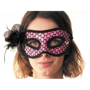 PINK CARNIVAL MASK