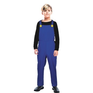 BLUE OVERALLS 11/14 YEARS