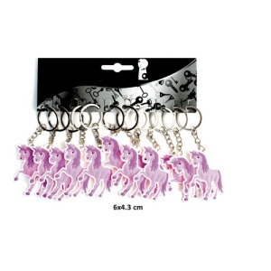 UNICORN KEY RING 6CM