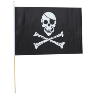 PIRATE FLAG 45cmx30cm