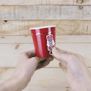 NUTCRACKER STICKERS X 50PCS