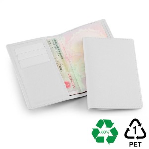 Passport cover in rPET