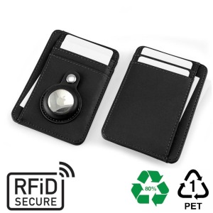 AirTag anti-RFiD card holder in rPET