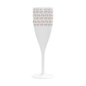 Reusable plastic flute
