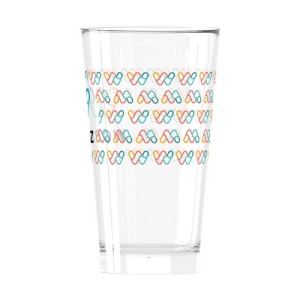 Customised beer glass Shaker 58cl - Four-colour process