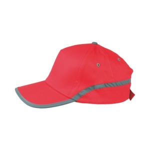 5 Panel cap with reflector strip