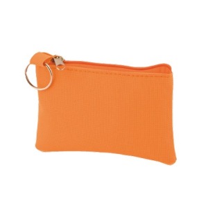 Keyring with zip fastener
